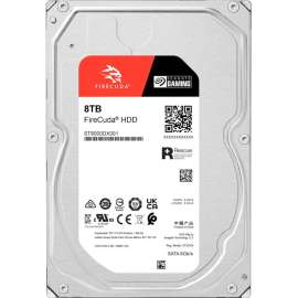 Seagate FireCuda ST8000DX001 8 TB Hard Drive - 3.5" Internal - SATA (SATA/600) - Conventional Magnetic Recording (CMR) Method - 7200rpm - 5 Year Warranty - Retail