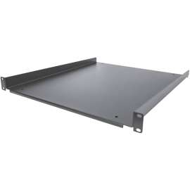 StarTech.com 1U Server Rack Cabinet Shelf, Fixed 20" Deep Cantilever Rackmount Tray for 19" Data/AV/Network Enclosure w/cage nuts, screws, 1U 19in server rack cabinet shelf 20in deep, EIA/ECA-310 Cantilever tray w/universal fit in Data/Network enclosures