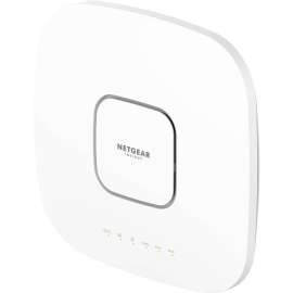 Netgear WAX630E Tri Band 802.11ax 7.80 Gbit/s Wireless Access Point, Indoor, 2.40 GHz, 5 GHz, 6 GHz, Internal, MIMO Technology