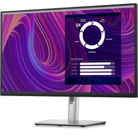 Dell P2723D 27" QHD WLED LCD Monitor, 16:9, Black, Silver, 27" Class, In-plane Switching (IPS) Black Technology