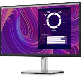 Dell P2423D 23.8" QHD WLED LCD Monitor, 16:9, Black, Silver, 24" Class, In-plane Switching (IPS) Black Technology