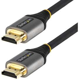 StarTech.com 20in (0.5m) Premium Certified HDMI 2.0 Cable, High-Speed Ultra HD 4K 60Hz HDMI with Ethernet, HDR10, UHD HDMI Monitor Cord, 20 inch (0.5m) Premium Certified High-Speed HDMI cable with Ethernet, Ultra HD HDMI 2.0 cable supports 18Gbps; 4K 60Hz