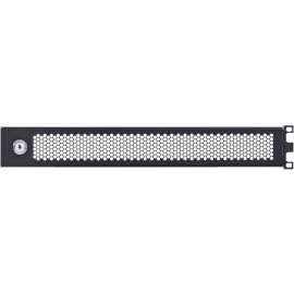 Tripp Lite SmartRack Hinged Standoff Security Cage for Rack Equipment, 1U, Front - Cold Rolled Steel - Powder Coated Black - 1U Rack Height - 18.9" Height - 2.8" Width - 1.4" Depth