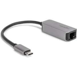 Rocstor USB-C to Gigabit Network Adapter Compatible with Mac & PC - Rocstor Premium USB-C to Gigabit Network Adapter - Aluminum Grey - USB Type C to Gigabit Ethernet 10/100/1000 Adapter - Supports PXE Boot, Wake-On-Lan - Compatible with Mac & PC