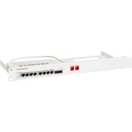 RACKMOUNT.IT FortiRack RM-FR-T17 Rack Shelf with RJ45 Couplers - For Firewall - 1U Rack Height x 19" Rack Width - Rack-mountable - Signal White