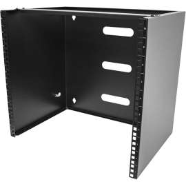 StarTech.com 10U Wall Mount Rack, 14in Deep, 19 inch Wall Mount Network Rack, Wall Mounting Patch Panel Bracket for Switch/IT Equipment, 10U Wall Mount rack for networking equipment, 19in wallmount patch panel bracket, Mount depth 14in, 77lb Capacity