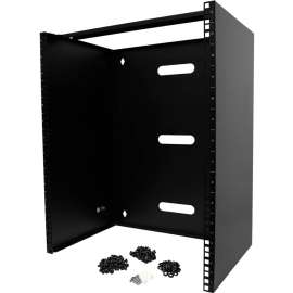 StarTech.com 14U Wall Mount Rack, 14in Deep, 19 inch Wall Mount Network Rack, Wall Mounting Patch Panel Bracket for Switch/IT Equipment, 14U Wall Mount rack for networking equipment, 19in wallmount patch panel bracket, Mount depth 14in, 77lb Capacity