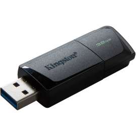Kingston DataTraveler Exodia M USB Flash Drive, 32 GB, USB 3.2 (Gen 1) Type A, Black, 5 Year Warranty