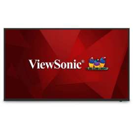 ViewSonic CDE5512 55" 4K UHD Commercial Display with VESP, Wireless Screen Sharing, USB Wi-Fi Capabilities, RJ45, HDMI, USB C - Commercial Display CDE5512 - 4K, 16/7 Operation, Integrated Software, 2GB RAM, 16GB Storage - 290 cd/m2 - 55"
