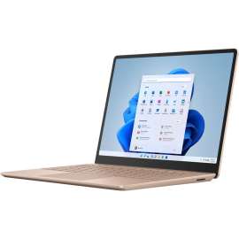 Microsoft Surface Laptop Go 2 12.4" Touchscreen Notebook - 1536 x 1024 - Intel Core i5 11th Gen i5-1135G7 Quad-core (4 Core) 4.20 GHz - 8 GB Total RAM - 128 GB SSD - Sandstone - Intel Chip - Windows 10 Pro - Intel Iris Xe Graphics - PixelSense - Fro