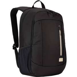 Case Logic Jaunt WMBP-215 Carrying Case (Backpack) for 15.6" Notebook, Black, Tangle Resistant Cord, Nylon, Polyester Body, Shoulder Strap