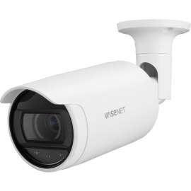 Hanwha Techwin Ameri Wisenet ANO-L6082R 2 Megapixel Full HD Network Camera, Color, Bullet, 98.43 ft Infrared Night Vision, H.264, H.265, MJPEG, H.265M, H.265H, H.264M, H.264H