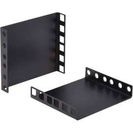 Tripp Lite SmartRack 2U Mounting Rail Deep Adapter Kit for Server Racks, 4 in. (10.2 cm) - Mounting Rail Kit for Rack Server, Rack Equipment, Enclosure - Black