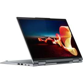Lenovo ThinkPad X1 Yoga Gen 7 21CD0075US 14" Touchscreen Convertible 2 in 1 Notebook - WUXGA - 1920 x 1200 - Intel Core i7 12th Gen i7-1270P Dodeca-core (12 Core) 2.20 GHz - 32 GB Total RAM - 32 GB On-board Memory - 512 GB SSD - Storm Gray - Intel C