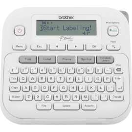 Brother P-touch PT-D220 Home/Office Everyday Label Maker, 14 Fonts, 180 dpi, QWERTY keyboard, Takes TZe Label Tapes up to ~1/2 inch
