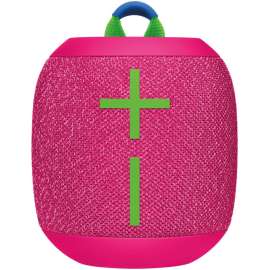 Ultimate Ears WONDERBOOM 3 Portable Bluetooth Speaker System, Pink, Battery Rechargeable, USB