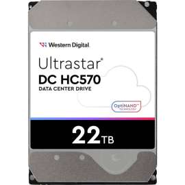 Hgst WD Ultrastar DC HC570 WUH722222AL5201 22 TB Hard Drive, 3.5" Internal, SAS (12Gb/s SAS), Conventional Magnetic Recording (CMR) Method, Storage System Device Supported