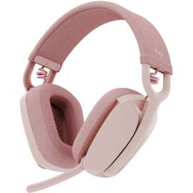 Logitech Zone Vibe 100 - Rose - Stereo - Wireless - Bluetooth - 98.4 ft - On-ear - Binaural - Noise Cancelling Microphone - Rose