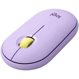 Logitech Pebble M350 Wireless Mouse, Optical, Wireless, Bluetooth/Radio Frequency, 2.40 GHz
