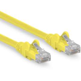 Rocstor Cat.6 Network Cable, Rocstor Premium 15ft (4.6m) CAT6 Ethernet Cable, 100% Copper UL Rated, Yellow, Snagless