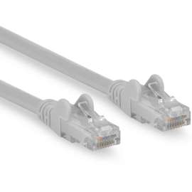 Rocstor Cat.6 Network Cable, Rocstor Premium 100ft (30.5m) CAT6 Ethernet Cable, 100% Copper UL Rated, Gray, Snagless