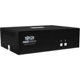 Tripp Lite Secure KVM Switch, 2-Port, Dual Head, DisplayPort to DisplayPort, 4K, NIAP PP4.0, Audio, TAA, 2 Computer(s), 1 Local User(s), 3840 x 2160, 50 Hz, 60 Hz