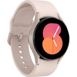 Samsung Galaxy Watch5 - 40 mm - Optical Heart Rate Sensor, Bioelectrical Impedance Analysis (BIA) Sensor - Sleep Monitor - Sleep Quality, Heart Rate, Steps Taken - 16 GB - Android Wear - Bluetooth - Pink Gold Case Color - Aluminum, Metal Body Materi