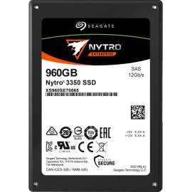 Seagate Nytro 3000 XS960SE70065 960 GB Solid State Drive - 2.5" Internal - SAS (12Gb/s SAS) - Server, Storage System Device Supported - 1 DWPD - 1700 TB TBW - 2150 MB/s Maximum Read Transfer Rate - 5 Year Warranty