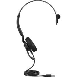 Jabra ENGAGE 40 Headset - Mono - USB Type A - Wired - 50 Hz - 20 kHz - Over-the-head - Monaural - Supra-aural - 5.25 ft Cable - MEMS Technology Microphone