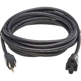Tripp Lite Power Extension Cord NEMA 5-15P to NEMA 5-15R 13A 120V 16 AWG 15 ft. (4.6 m) Black, For Computer, Monitor, HDTV, Printer, Server, UPS, PDU, 125 V AC13 A, Black, 15 ft Cord Length