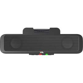 Cyber Acoustics Party Block CA-2890BT Bluetooth Sound Bar Speaker, Black, Wireless LAN, USB