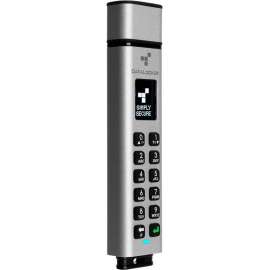 DataLocker Sentry K350 Encrypted USB Drive, 128 GB, USB 3.2 (Gen 1) Type A, 190 MB/s Read Speed, 190 MB/s Write Speed
