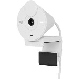 Logitech BRIO Webcam, 2 Megapixel, 30 fps, Off White, USB Type C