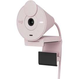 Logitech BRIO 300 Webcam, 2 Megapixel, 30 fps, Rose, USB Type C