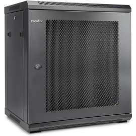 Rocstor SolidRack Wall Mount Rack Enclosure, Rocstor SolidRack 9U Wall Mount R109SH4 Rack Vented Enclosure, Front & Side Door Locks, 200 lb Maximum Weight Capacity, Assembled