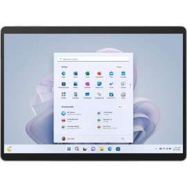 Microsoft Surface Pro 9 Tablet - 13" - SQ3 - 8 GB RAM - 128 GB SSD - Windows 11 Pro - 5G - Platinum - 2880 x 1920 - PixelSense Display - Cellular Phone Capability - LTE - 19 Hours Maximum Battery Run Time