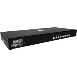 Tripp Lite Secure KVM Switch, 8-Port, Single Head, DVI to DVI, NIAP PP4.0, Audio, CAC, TAA, 8 Computer(s), 1 Local User(s), 2560 x 1600, 50 Hz, 60 Hz