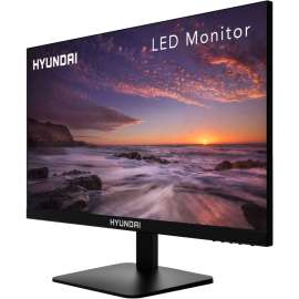 Hyundai 24-Inch Professional Office Monitor, 75Hz, 1080p Full HD (1920x1080) LCD, HDMI and VGA, VESA Mountable, Black, 24FOM Series, VESA Mountable, Tilt Adjustment for Ergonomic Viewing, Slim Profile and Bezel, HDMI Port, VGA Cable Included, Flicker-Free