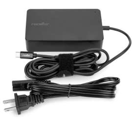 Rocstor 100W Smart USB-C Laptop Power Adapter Charger - Compatible and perfect fit for Dell,HP,Lenovo,Microsoft Surface(23W,24W,36W,44W,65W)Power Supply,Apple MacBook(30W),MacBook Air 2017 & higher,MacBook Pro 13" ,iPad,iPad Pro(35W),iPho