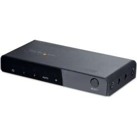 StarTech.com 2-Port 8K HDMI Switch, HDMI 2.1 Switcher 4K 120Hz/8K 60Hz UHD, HDR10+, HDMI Switch 2 In 1 Out, Auto/Manual Source Switching, 2-port 8K HDMI 2.1 Switch connects 2x HDMI sources to an HDMI display of up to 8K 60Hz/4K 120Hz with HDR10+, Automati