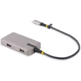 StarTech.com USB-C Multiport Adapter, 4K 60Hz HDMI, 3-Port USB Hub, 100W Power Delivery Pass-Through, Certified Works with Chromebook, USB C multiport adapter w/4K60Hz HDMI 2.0b HDR10 via DP 1.4 Alt Mode, 3x USB Hub (1x USB 3.2 5Gbps, 2x USB 2.0), 100W PD