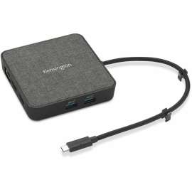 Kensington MD120U4 Docking Station, for Notebook/Tablet/Monitor, USB4, 2 Displays Supported, 8K, 4K, 2K