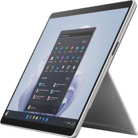 Microsoft Surface Pro 9 Tablet - 13" - SQ3 - 16 GB RAM - 256 GB SSD - Windows 11 - 5G - Platinum - TAA Compliant - 2880 x 1920 - PixelSense Display - Cellular Phone Capability - GPRS, EDGE, LTE, LTE Advanced Pro - 19 Hours Maximum Battery Run Time