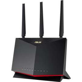 Asus RT-AX86U Pro Wi-Fi 6 IEEE 802.11ax Ethernet Wireless Router, Dual Band, 2.40 GHz ISM Band, 5 GHz UNII Band, 4 x Antenna(1 x Internal/3 x External)