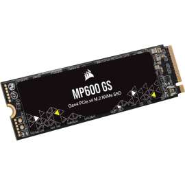 Corsair MP600 GS 1 TB Solid State Drive - M.2 2280 Internal - PCI Express NVMe (PCI Express 4.0 x4) - Motherboard, Notebook Device Supported - 600 TB TBW - 4800 MB/s Maximum Read Transfer Rate - 256-bit AES Encryption Standard - 5 Year Warranty