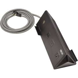 Tripp Lite Safe-IT 6-Port USB Charging Station - 2x USB-C 60W, 4x USB-A, 2x 5-15R, Wireless Charging, 1000 Joules, 10 ft. Cord, Antimicrobial Protection - 2 x NEMA 5-15R, 4 x USB Type A, 2 x USB Type C - 60 VA - 1000 J - 120 V AC Input