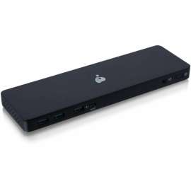 IOGEAR Dock Pro Universal Dual View Docking Station - for Notebook - 150 W - USB Type C - 2 Displays Supported - 4K - 3840 x 2160 - 6 x USB Ports - 3 x USB 3.0 - 2 x USB Type-A Ports - USB Type-A - 2 x USB Type-C Ports - USB Type-C - 1 x RJ-45 Ports