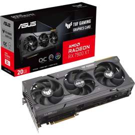 Asus TUF AMD Radeon RX 7900 XT Graphic Card - 20 GB GDDR6 - 2.17 GHz Game Clock - 2.54 GHz Boost Clock - 320 bit Bus Width - PCI Express 4.0 - DisplayPort - HDMI