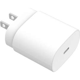 4XEM 25W USB-C Wall Charger, White, 1 Pack, 25 W, 120 V AC, 230 V AC Input