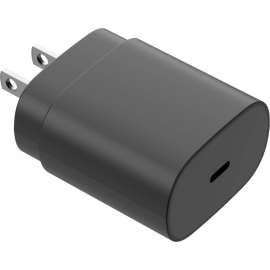 4XEM 4XEM's 25W USB-C Wall Charger, Black, 1 Pack, 25 W, 120 V AC, 230 V AC Input